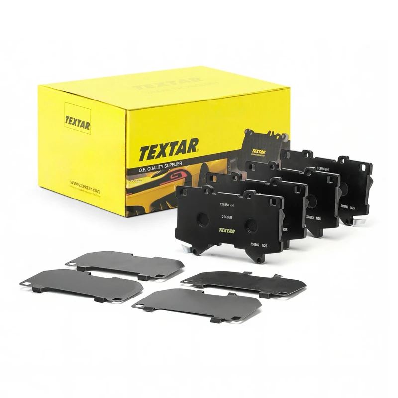 Image of Brake pad set TEXTAR 2683201