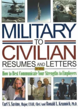 Image of Military-to-Civilian Resumes & Letters by Major Carl S Savino