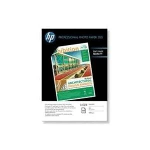 image of Original HP A4 200gm Prof Glossy Laser Photo Paper (100sh)