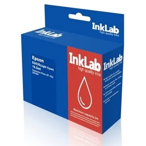 image of InkLab 2435 Epson Compatible Light Cyan Replacement Ink