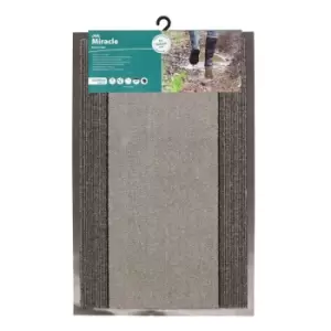 JVL Miracle Barrier Mat, 60x90cm - Grey