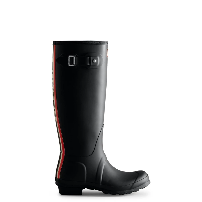 Image of Hunter Womens Original Tall Wellington Black female 3 (36)