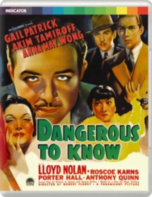 Image of Dangerous to Know Bluray 5060697924770