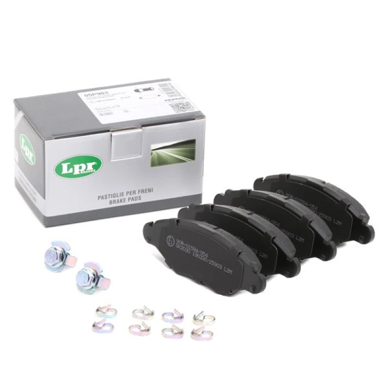 Image of LPR 05P903 Brake pad set with bolts/screws Brake Pad Set,disc brake (402)