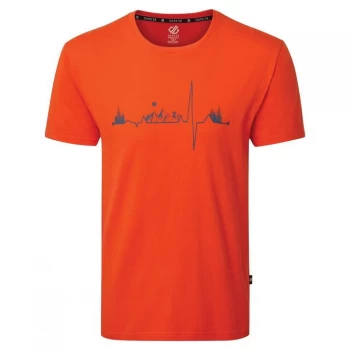 image of Dare2B Differentiate Organic Cotton T-Shirt - Trail Blaze