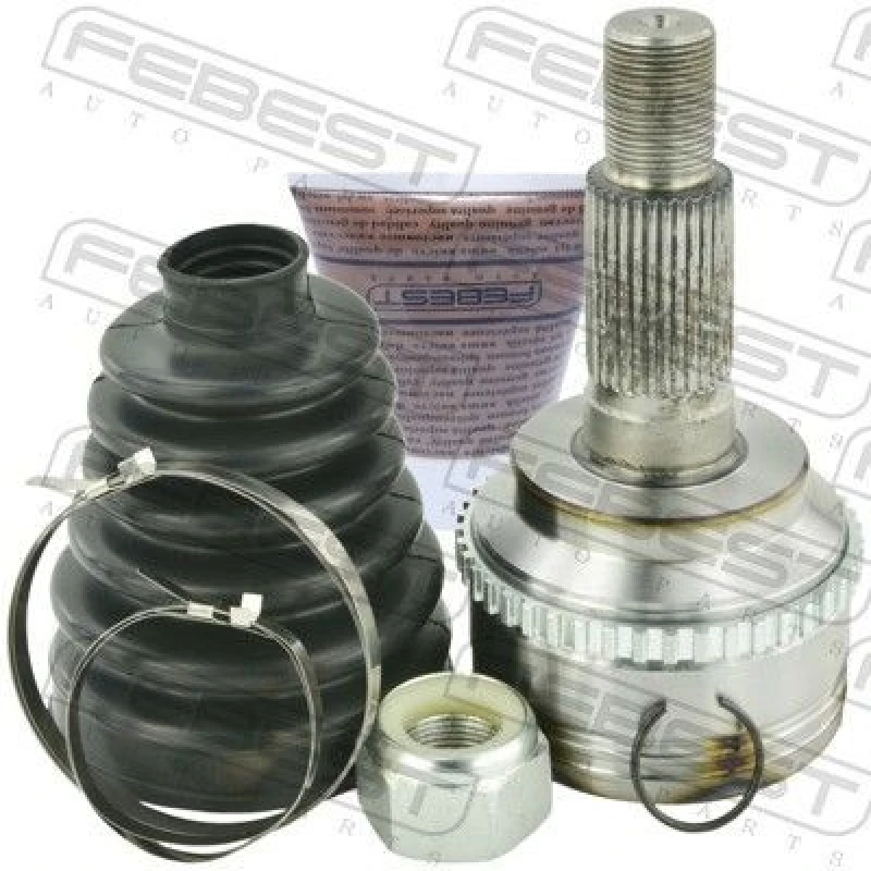 Image of FEBEST 0510-ERA44 CV Joint Front Axle, with ABS sensor ring Joint Kit,drive shaft (5)