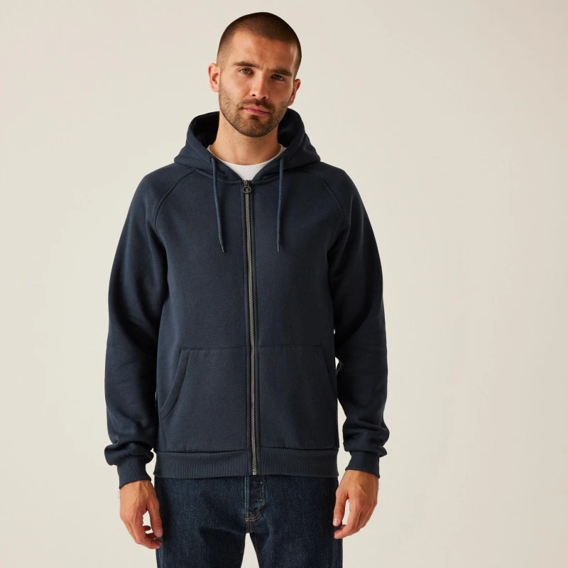 Image of Regatta Mens Pro FZ Hoodie Navy male XS