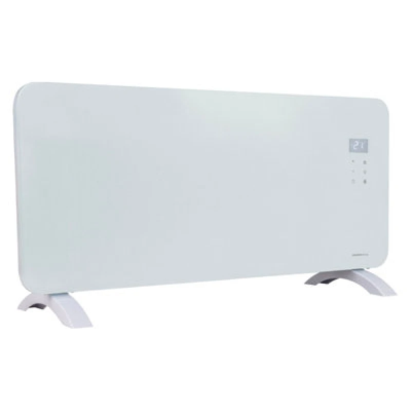 Image of Masterplug Auraline Smartenergy Glass Panel Heater 2000W White FANGP200WUK-MP