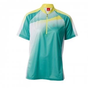 image of Loffler Tri Active Half Zip Jersey Ladies - Mint/Jade