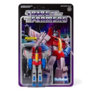 image of Super7 Transformers ReAction Figure - Starscream