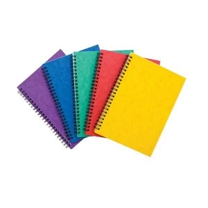 Image of Sidebound Book Ruled 90gsm 120 Pages A5 Assorted A Pack of 10
