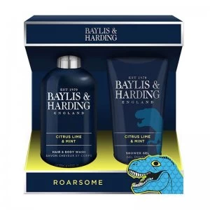 Image of Baylis & Harding Mens Citrus Lime & Mint 2 Piece Set