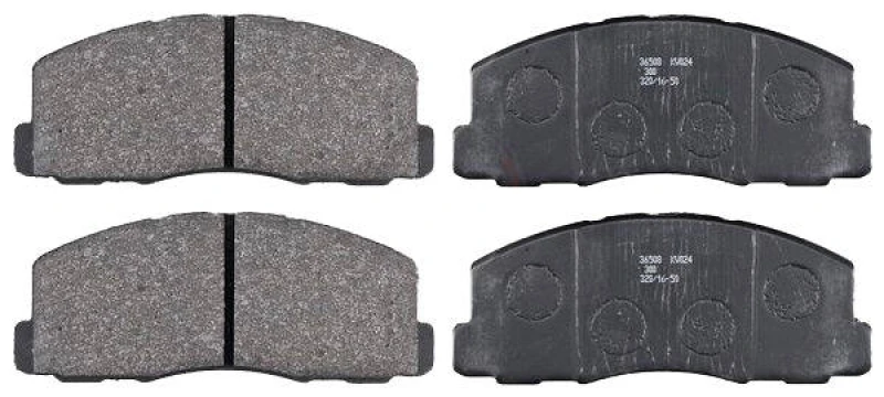 Image of A.B.S. 36508 Brake pad set without integrated wear sensor Brake Pad Set,disc brake (402)