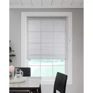 Image of Little Black Book Aluminium Venetian Blind Silver 110/160Cm