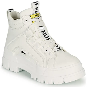 Image of Buffalo ASPHA NC MID womens Mid Boots in White,4,5,5.5,6.5,7