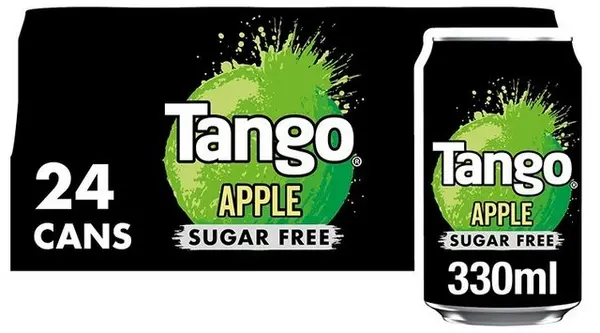 image of Tango Apple Sugar Free 330ml Cans 24 Pack