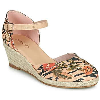 Image of Dockers by Gerli 36IS210-761 womens Espadrilles / Casual Shoes in Pink,4.5,5.5,6.5,7.5,8.5,9.5