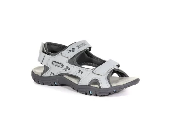 Image of Regatta Grey Haris Sandals - 3