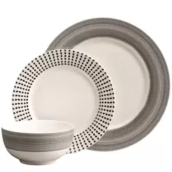 Image of Spots & Dots 12 Piece Set Black