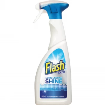 image of Flash Bathroom Cleaner Spray 500ml