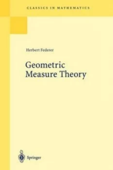 Image of Geometric Measure Theory by Herbert Federer Paperback