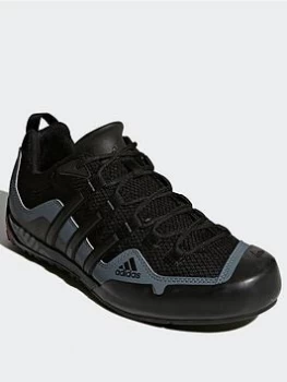 Image of adidas Terrex Swift Solo - Multi, Blue/Grey, Size 6, Women