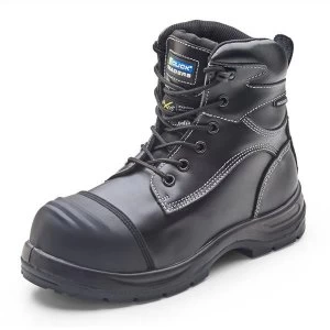 Image of Click Traders Trencher Boot Impact Protect PU Rubber Size 9 Black Ref