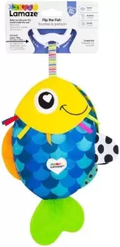 image of Lamaze Flip the Fish Clip & Go Sensory Toy