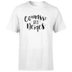 Image of Connasse Des Neiges T-Shirt - White - 3XL