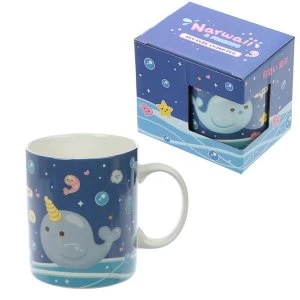 Image of Narwaii & Friends Narwhal New Bone China Mug