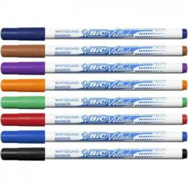 Bic Velleda 1721 Whiteboard Marker Bullet Tip 1.5mm Line Assorted EXR78163BC