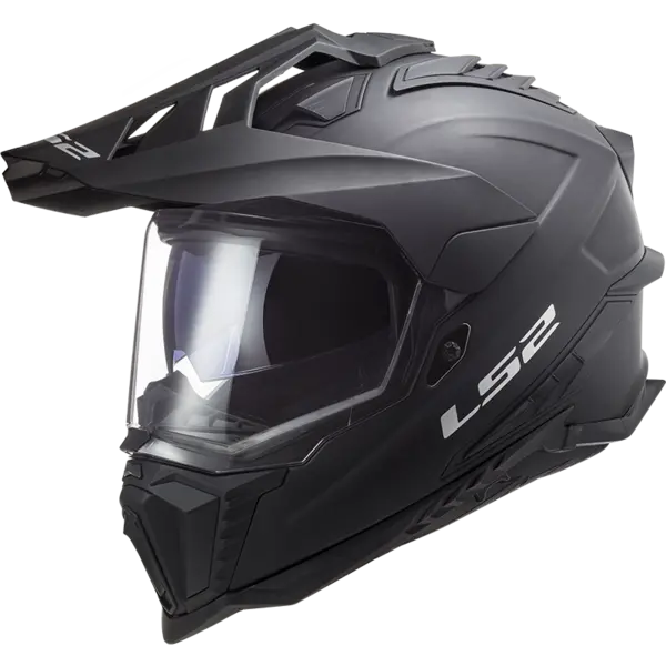 Image of LS2 MX701 Explorer Solid Matt Black ECE 22.06 Adventure Helmet Size XL