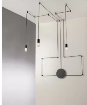 Image of SPIDER 3 Light Pendant Ceiling Light Anthracite 500cm