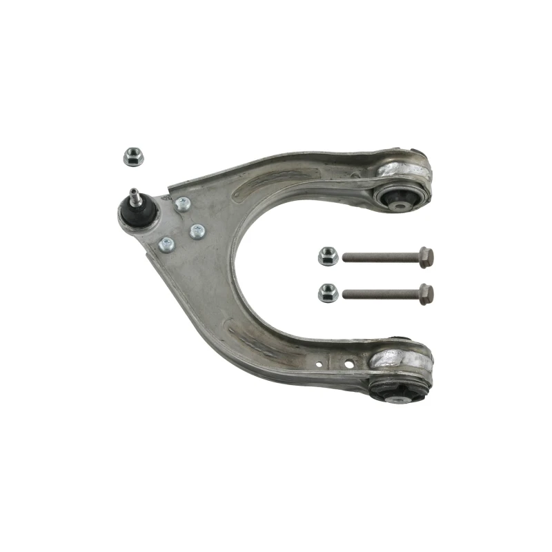 Image of FEBI BILSTEIN 33210 Suspension arm Control Arm, Aluminium, OE Turbo NEW, Upper, with ball joint, with fastening/mounting material Aluminium Track Cont