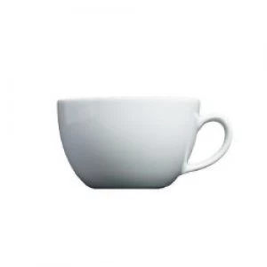 image of Genware Bowl Shape Cup White 20 cl7oz Pack 6