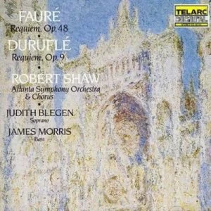 image of Requiem Op 48/requiem Op 9 Shaw Atlanta So Blegen by Maurice Durufle CD Album