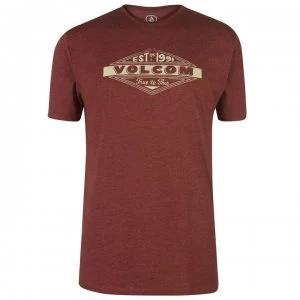 Image of Volcom Volcom Mens Printed T-Shirt - Run HTH