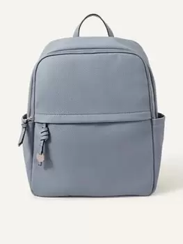 Image of Accessorize Soft PU Backpack, Blue, Women