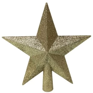 Image of Robert Dyas 20cm Tree Star - Gold