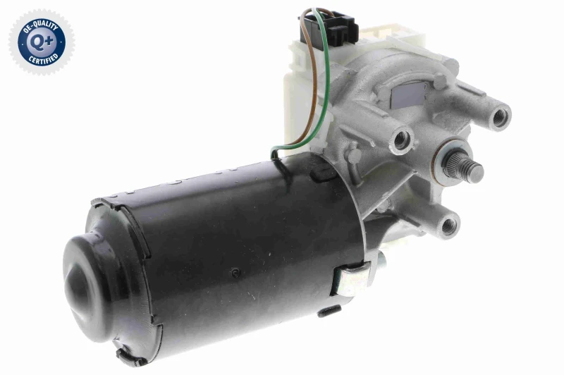 Image of VEMO V24-07-0018 Wiper Motor Q+, original equipment manufacturer quality, Front Wiper Motor (295)