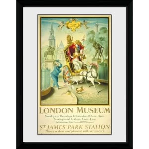 Image of Transport For London London Museum 12" x 16" Framed Collector Print