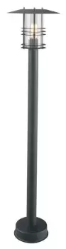 Image of Stockholm Outdoor Pillar Lantern Black, E27