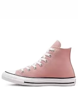 Converse Chuck Taylor All Star Hi-Tops - Pink, Size 6, Women