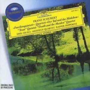 Image of Trout Quintet/death and the Maiden Amadeus Qt/gilels by Amadeus Quartet CD Album