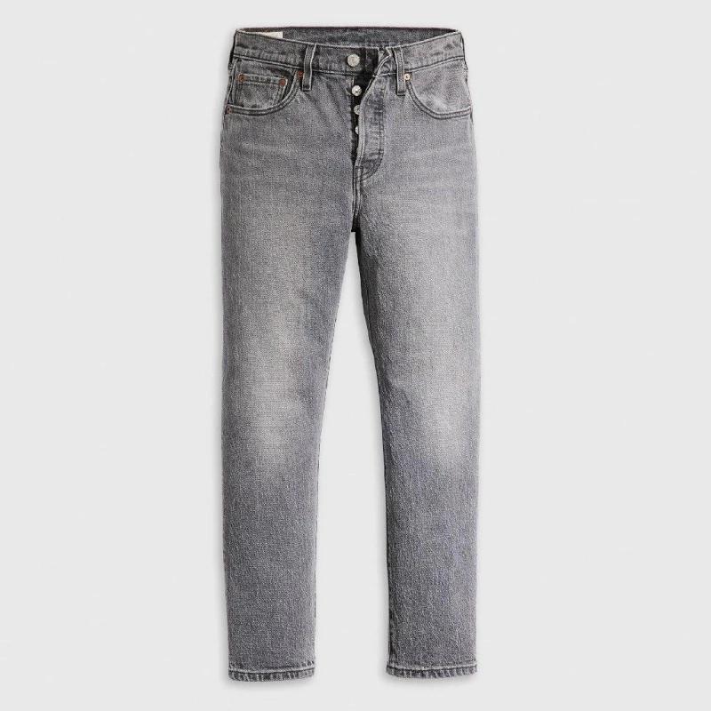 Image of Levis 501 Cropped Jeans Hit The Road Bb female 25 L30