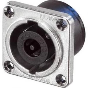 Image of Audio jack Sleeve socket straight pins Number of pins 8 Silver Neutrik NL8MPR