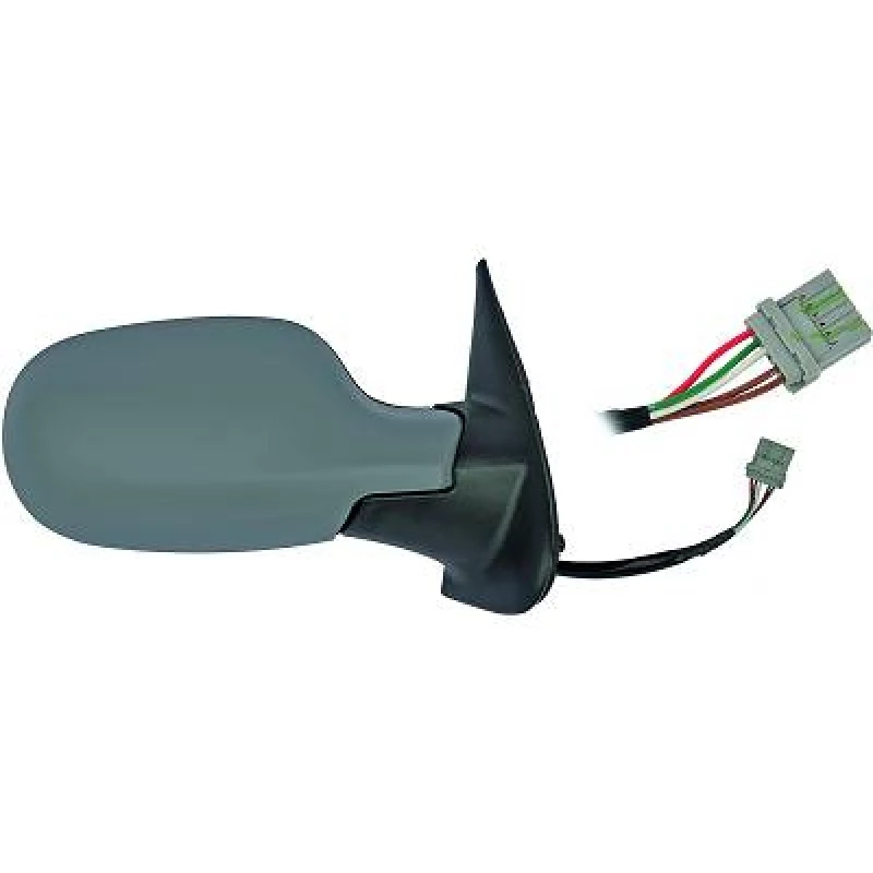 Image of DIEDERICHS 6024225 Wing mirror Left, Complete Mirror, primed Outside Mirror (50)