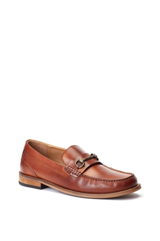 Image of Base London Base London Men Madison Loafer in Brown Size: 7 Brown 7 Male 5038538366775