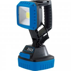 Image of Draper LED Rechargeable Worklight 10W Blue