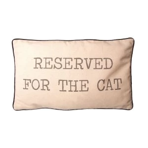 Image of Sass & Belle Reserved For The Cat Cushion